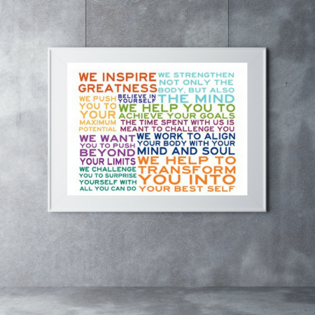 We Inspire Greatness 11×17 print