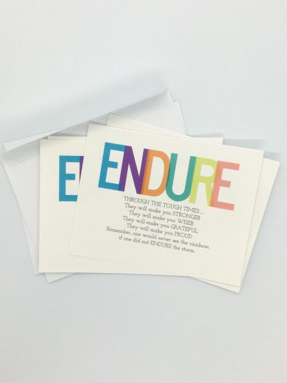 endure